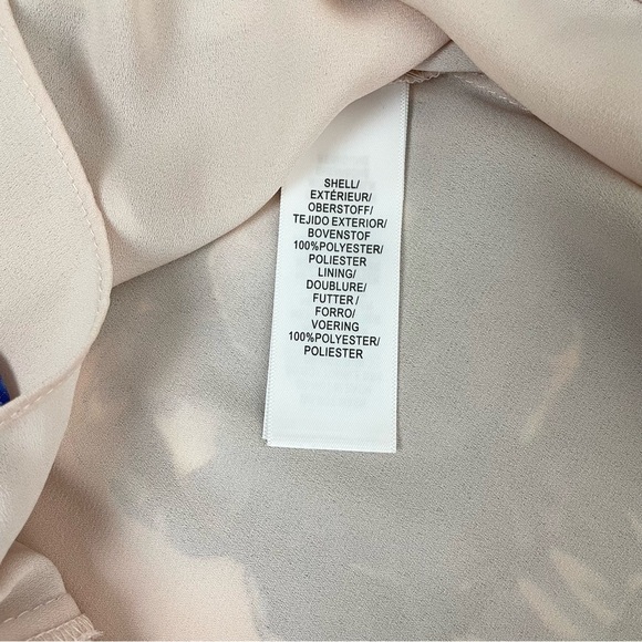 Adrianna Papell Geranium Floral Faux Wrap Mini Dress - Picture 14 of 15